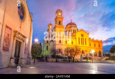 Cattedrale Di Agios Minas (Saint Minas), Heraklion, Isola Di Creta, Grecia Foto Stock