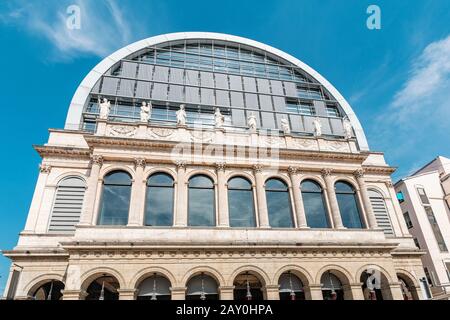 Vista Del Teatro Dell'Opera Di Lione, Francia Foto Stock