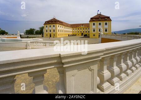 Schlosshof In Bassa Austria - Festival palance Hof in Austria Foto Stock