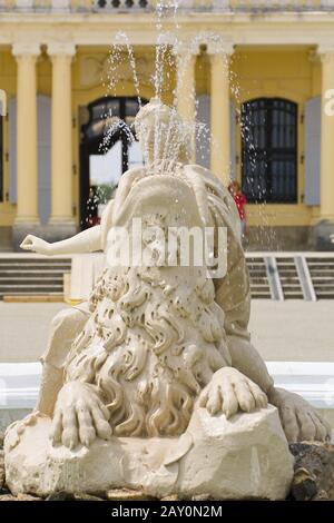 Schlosshof In Bassa Austria - Festival palance Hof in Austria Foto Stock