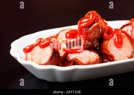 Currywurst Foto Stock