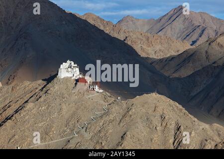 Monastero di Leh, India Foto Stock