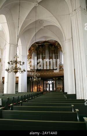 Erasmus Bielfeldt-organo nella chiesa di San Wilhadi Foto Stock