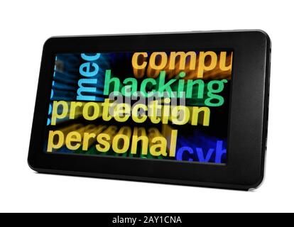 Protezione da hack Foto Stock