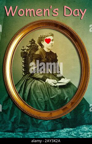 il concetto di giorno delle donne Foto Stock