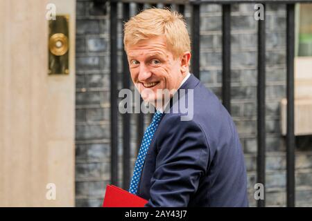 Londra, Regno Unito. 14th Feb, 2020. I Ministri arrivano per la prima riunione del Gabinetto dopo il rimpasto di Boris Johnson, Downing Street. Credito: Guy Bell/Alamy Live News Foto Stock