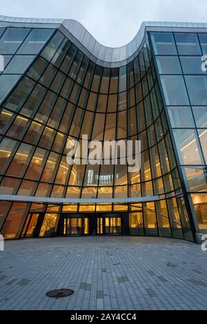 Fuori Dal Centro Congressi Ice Di Cracovia, Cracovia, Polonia Foto Stock