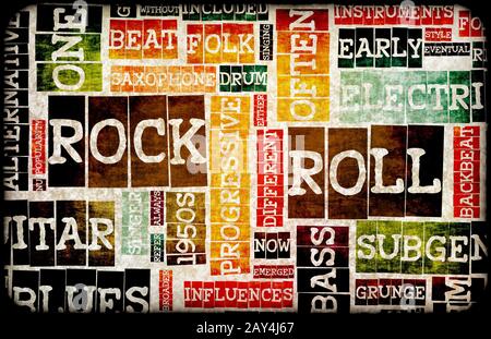 Rock and roll Foto Stock