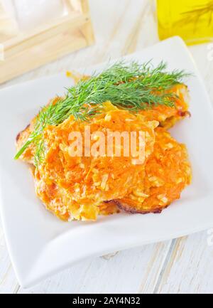 Frittelle di zucca Foto Stock