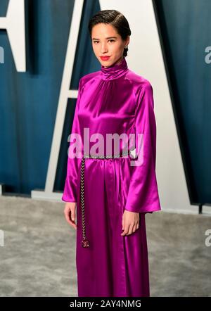 Kesley Asbille partecipa al Vanity Fair Oscar Party tenutosi presso il Wallis Annenberg Center for the Performing Arts a Beverly Hills, Los Angeles, California, Stati Uniti. Foto PA. Data Immagine: Domenica 9 Febbraio 2020. Vedi la storia di PA SHOWBIZ Oscars Party. Photo credit dovrebbe leggere: Ian West/PA Wire Foto Stock