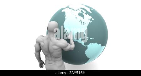 L'espansione del business in America del Nord Foto Stock