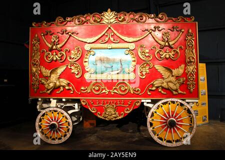 Museo Wagon Ringling Foto Stock