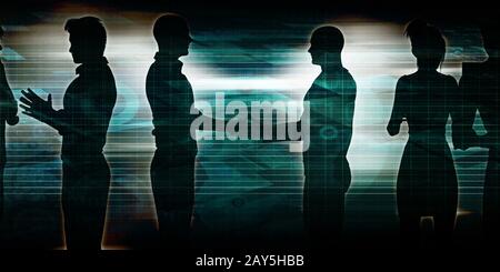 Gente di affari Foto Stock