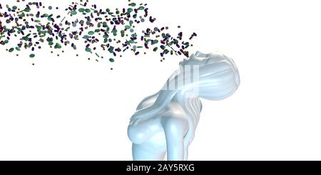 Il lato oscuro di Big Pharma Foto Stock