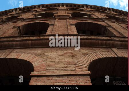 Plaza De Toros Bullring Valencia, Spagna Foto Stock