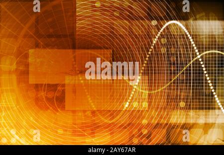 Flusso di dati Foto Stock