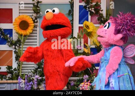 Lo spettacolo Magic of Art al Sesame Place di Langhorne, Pennsylvania Foto Stock