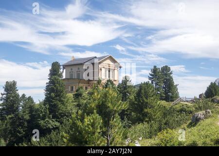 Schachenhaus nelle Alpi Bavaresi Foto Stock