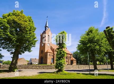 Chiesa Freudenberg, Brandeburgo, Germania Foto Stock