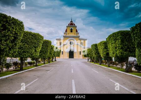 Il cimitero di Colon a l'Avana Cuba. Foto Stock