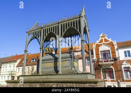 Monumento per Louise, regina di Prussia, Gransee, Brandeburgo, Germania Foto Stock