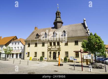 Municipio di Bad Belzig, Brandeburgo, Germania Foto Stock