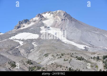 Vista di Mount Hood in Oregon, Stati Uniti Foto Stock