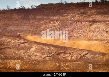 Miniera Di Iron Ore, Pilbara, Australia Occidentale. Foto Stock