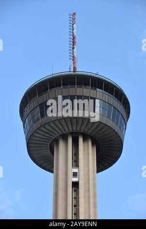 La torre delle Americhe in San Antonio, Texas Foto Stock