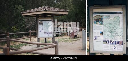 Paramount Ranch Nella Santa Monica Mountains National Recreation Area, Vicino A Los Angeles, California. Foto Stock