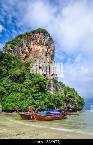 Railay Beach di Krabi, in Thailandia Foto Stock