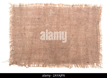 Tela di tela di burlap Foto Stock