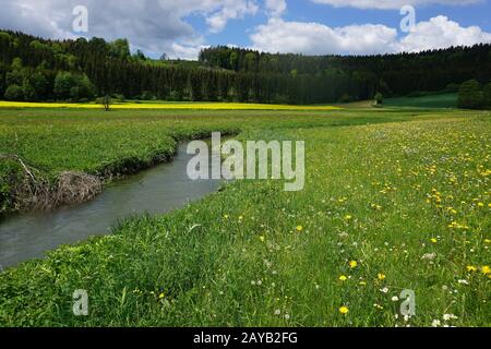 alpi svevi, Valle Fehla Foto Stock