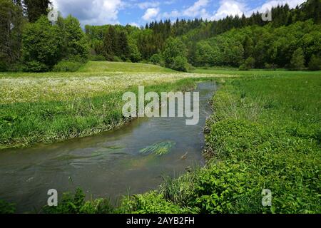 alpi svevi, Valle Fehla Foto Stock