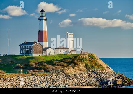 Montauk Lighthouse Foto Stock
