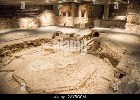 Museo Archeologico Duomo di Milano Foto Stock