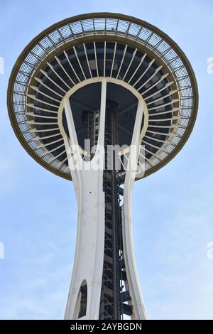 Lo Space Needle a Seattle, Washington Foto Stock