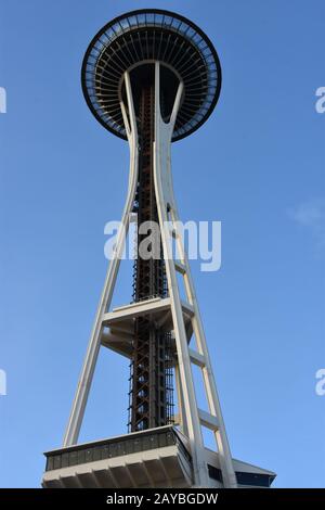 Lo Space Needle a Seattle, Washington Foto Stock