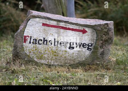 Lago Potzlower, Brandeburgo, Uckermark, Germania orientale Foto Stock