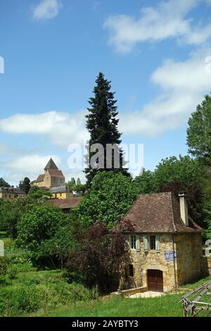 nuova aquitaine calviac a perigord Foto Stock