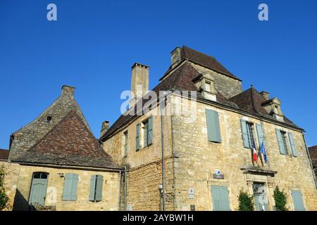 domme nella dordogna, francia Foto Stock