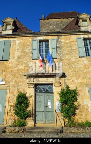 domme nella dordogna, francia Foto Stock