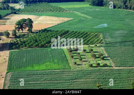 domme nella dordogna, francia Foto Stock