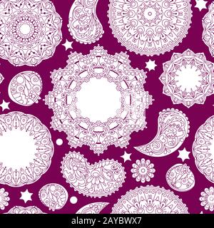 Modello senza giunture Foto Stock