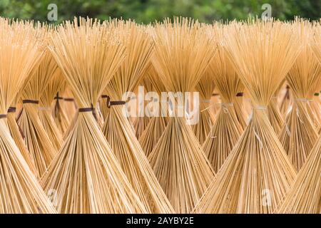 i bacchette monouso fanno la scena Foto Stock