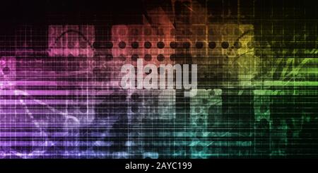 Sistema automatizzato Foto Stock