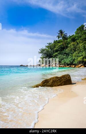 Turtle Beach, Perhentian Islands, Terengganu, Malaysia Foto Stock