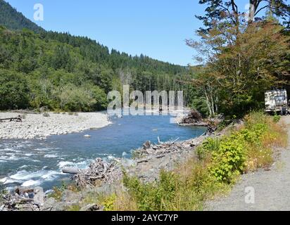 Il Parco nazionale di Olympic, Washington, Stati Uniti d'America Foto Stock