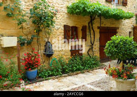 Saint Pompont in Francia Foto Stock