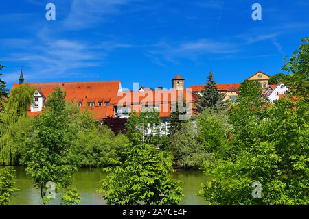 Rottenburg am Neckar è una città in Germania Foto Stock